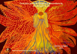 •una estampa o imagen del arcángel uriel. Oracion Para El Dinero Y Abundancia Activa La Energia Del Universo