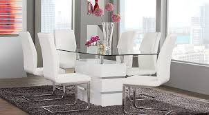 Contemporary Dining Room Table Sets With Chairs White Dining Room Sets Contemporary Dining Room Tables Dining Room Sets