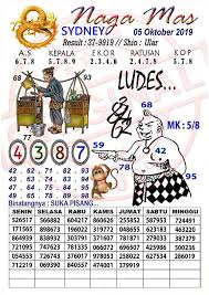 Naga Mas Syairtogel Sydney 05 Oktober 2019 Sydney Singapura Jenis