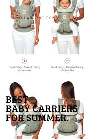 Best Baby Carrier For Summer In 2020 Best Baby Carrier Baby Carrier Baby Carrying