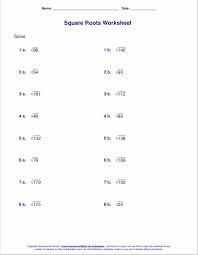 Image From Http Www Homeschoolmath Net Worksheets Grade9 Images Square Roots Non Perfect Squares Worksheet Gif Matematicas