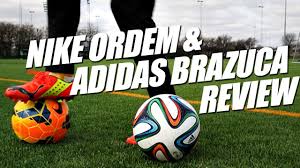Explore all adidas soccer balls for both training and professional use, including the official champions league final ball at the adidas online store. Adidas Brazuca And Nike Ordem Review Youtube