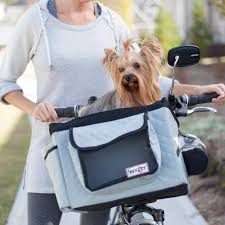The basket can be firmly connected to the front handle of the bicycle. Snoozer Dog Bicycle Basket Bike Basket Bike Seat