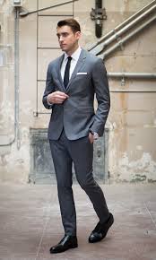 The Gray Notch Lapel Suit Men S Wardrobe Essentials