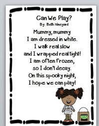 Halloween Poems Perfect For First Grade Fun Math Poems About School Halloween Writing