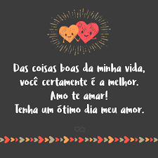 Frases De Bom Dia Com Amor