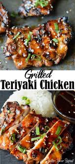 Grilled Teriyaki Chicken Recipe Butter Your Biscuit Recipe Grilled Chicken Recipes Chicken Teriyaki Recipe Recipes