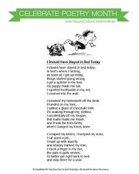 A Poem For Kids On A Monday By Jack Prelutsky Via Harpercollins Children 39 S B Funny Poems For Kids Kids Poems Poetry For Kids