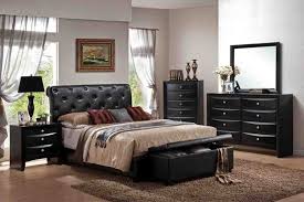 Black Leather Bedroom Furniture King Size Bedroom Sets Cheap Bedroom Furniture King Bedroom Sets
