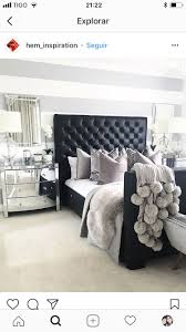 Pin By Tanikka Malone On Black And White Master In 2020 Bed Interior Leather Headboard Bedroom Master Bedrooms Decor