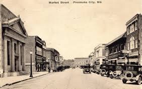 Downtown Pocomoke City Probably In The Early 1920s Source Personal Collection Eastern Shore Maryland Eastern Shore Old Photos