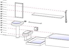 toilet height, sink height, sink