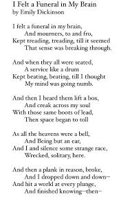 I Felt A Funeral In My Brain Tumblr Emily Dickinson Quotes Emily Dickinson Emily Dickinson Poems