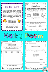 Haiku Poems For Kids Haiku Poems For Kids Haiku Poems Poem Activities