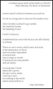 Because Life Is Beautiful The Meaning Of Zero A Love Poem By Amy Uyematsu Love Poems Poetry Words Poems