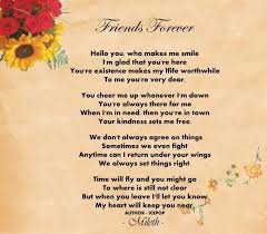 Friendship Forever Friend Poems Best Friend Poems Forever Love Quotes