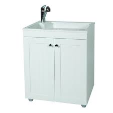 d composite laundry sink with faucet