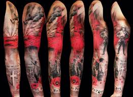 Trash Polka War Memorial Sleeve Trash Polka Tattoo Trash Polka Trash Polka Tattoo Designs