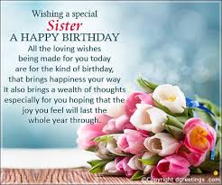 Sister Birthday05 Jpg 450 375 Birthday Messages For Sister Birthday Wishes For Sister Happy Birthday Sister Quotes