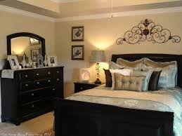 Bedroom Ideas Dark Black Furniture With Beige Walls And Carpet Floor Dark Bedroom Furniture Bedroom Design Home Decor