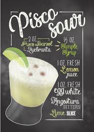 Pisco Sour Cocktail Bar Metal Poster Print Giovanni Poccatutte Displate Pisco Sour Sour Cocktail Pisco
