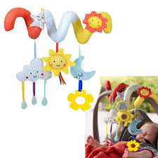 Jjovce Newborn Crib Doll Ute Star Sun Moon Around The Bed Stroller Hanging Mobile Playing Plush Doll Baby Toys Newborn Baby Toys Rattles Educational Baby Toys