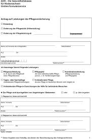 Eine vorlage, wie sie so eine vollmacht schreiben. Absender Aok Die Gesundheitskasse Fur Niedersachsen Servicezentrum Antrag Auf Leistungen Der Pflegeversicherung Guten Tag Pdf Free Download