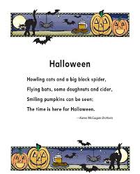 Short 10 Lines Halloween Poems Short Poems For Kids Halloween Poems For Kids Halloween Poems