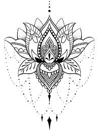 Beautiful Lotus Temporary Tattoo To Wear At Parties Festivals Events And Anytime You Just Want Desenho De Tatuagem De Mandala Tatuagem Inspiradora Tatuagens