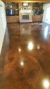 Chocolate Milk And Brass Reflector Metallic Epoxy Floor By Ras Epoxy Coatings Baton Rouge Metallic Epoxy Floor Epoxy Floor Epoxy Coating