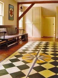 Perfect Entrance Hall Painted Floor Cloths Painted Floor Floor Cloth
