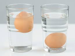 testing eggs for freshness and safety