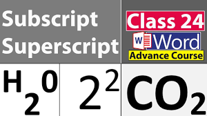 How To Use Subscript And Superscript In Ms Word Words Ms Word Tech Company Logos