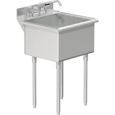 x 18) laundry sink includes (1) drain