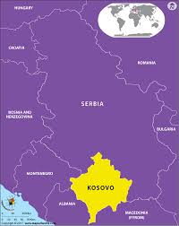 The distance between the new republic and western europe is short. Kosovo Location On A Europe Map Answers