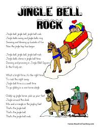 Jingle Bell Rock Lyrics Funny Christmas Songs Christmas Songs Lyrics Christmas Songs For Kids
