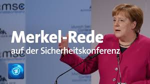 Die welt wird nach corona eine andere sein. diese überzeugung hat bundeskanzlerin merkel und internationale spitzenpolitiker zu einem appell zur zusammenarbeit veranlasst. Rede Der Kanzlerin Merkel Live Auf Der Munchner Sicherheitskonferenz Youtube
