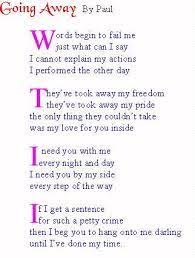 Image Result For I Miss You Poems For Boyfriend In Jail Love Poems Prison Quotes Love Poems For Husband