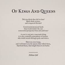 In A Historical Sort Of Mood Nikitagill Kings Queens Words Poem Quotes Queen Quotes