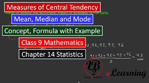 Measures Of Central Tendency Mean Median Mode Concept Formula With Examples Class 9 Mathematics Mathematics Central Tendency Formula