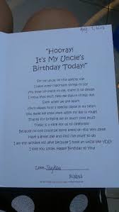 Happy Birthday Uncle Poem Soo Making This For My Uncles Bday Happy Birthday Uncle Uncle Birthday Uncle Birthday Gifts