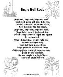 Lyrics For Jingle Bell Rock Printable Google Search Musica Natalizia Istruzione Idee Di Natale