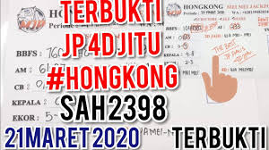 Terbukti Tembus 4d Jitu Hongkong 21 Maret 2020 Youtube