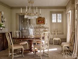 Renovation And Decoration By Architect William B Litchfield And Designer Jackye Lanham In Buckhead Ga Emily Followi Cottage Dining Rooms Atlanta Homes Home