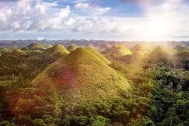 Chocolate Hills Of Bohol Island Philippines Mountain Mountains Hills Boholisland Philippines Philippinestrip Travel Around The World Philippines Bohol