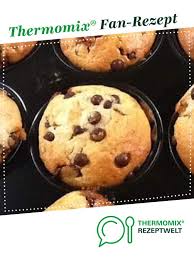 Locker Leichte Muffins Mit Schokotropfchen Rezept Muffins Mit Schokotropfchen Thermomix Rezepte Rezepte