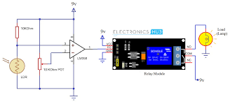 A solar charging circuit with battery and a led night light circuit. Automatic Street Light Controller Using Relays And Ldr