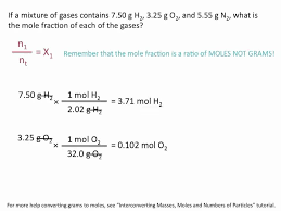 Partial Pressures Of Gases And Mole Fractions Chemistry Tutorial Mole Fraction Chemistry Fractions