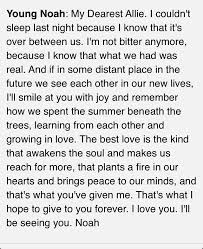 The Notebook Inspirational Qoutes Heartbreak Poems Famous Movie Quotes