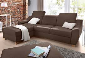 Wahlweise ist das sofa mit einer bettfunktion erhältlich, sodass du es auch als komfortables bett nutzen kannst. Home Affaire Ecksofa Fiona Polsterecke Verstellbares Kopfteil Ohne Mit Bettfunktion Und Bettkasten Online Kaufen Otto